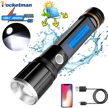 Solar/USB Powered Flashlight Rechargeable Compass Lantern 18650 Torch For Outdoor Camping Mobile Power Bank Built-in Battery
Solar/USB Powered Flashlight Rechargeable Compass Lantern 18650 Torch For Outdoor Camping Mobile Power Bank Built-in Battery