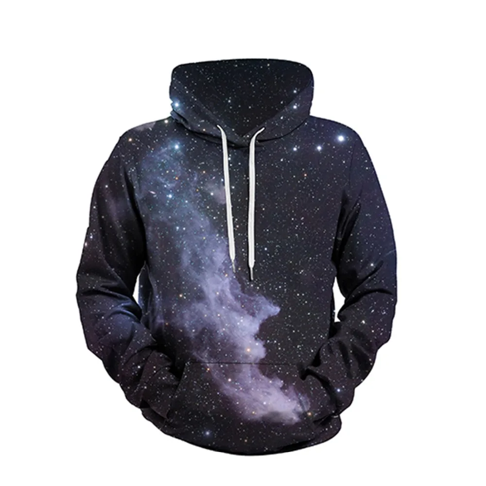 galaxywear,galaxywearable streetwear hoodies 7 styles 3d digital galaxy printed sweatshirt