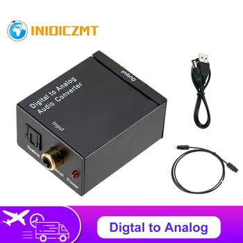 INIOICZMT USB DAC Digital to Analog Audio adapter Optical Fiber Audio Converter RCA L/R Output SPDIF Stereo DAC Amplifier
INIOICZMT USB DAC Digital to Analog Audio adapter Optical Fiber Audio Converter RCA L/R Output SPDIF Stereo DAC Amplifier