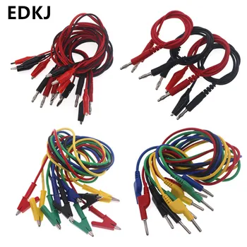 Crocodile Cylinder to Banana AV Plug Test Cable Connector Dual Tester Crocodile Probe Clip for Multimeter Measure Tool
Crocodile Cylinder to Banana AV Plug Test Cable Connector Dual Tester Crocodile Probe Clip for Multimeter Measure Tool