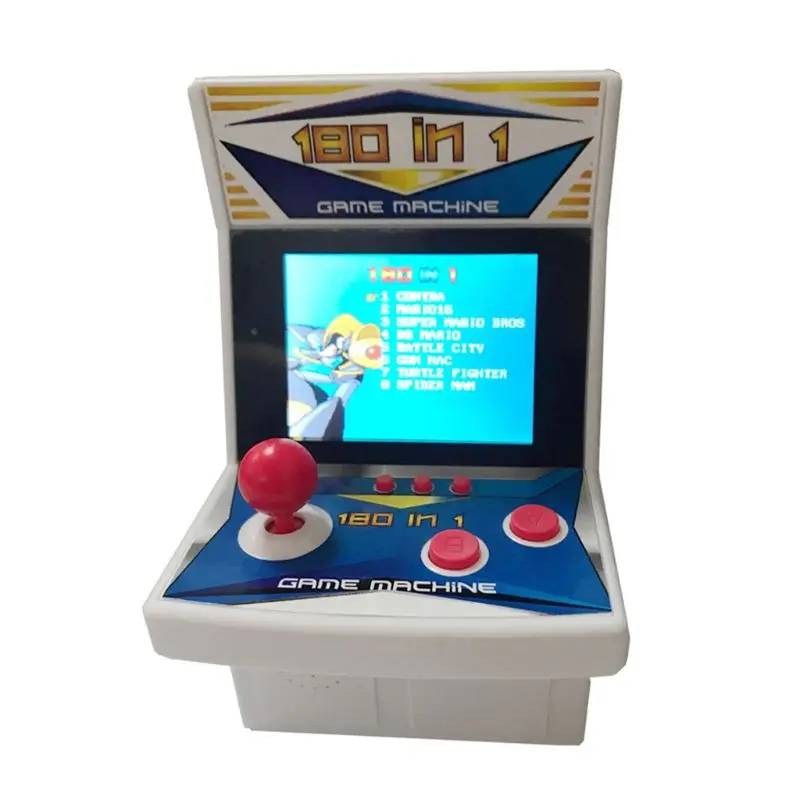 180 In 1 Rertro Mini Arcade Game Console Handheld Game Machine for Gaming Lovers
180 In 1 Rertro Mini Arcade Game Console Handheld Game Machine for Gaming Lovers