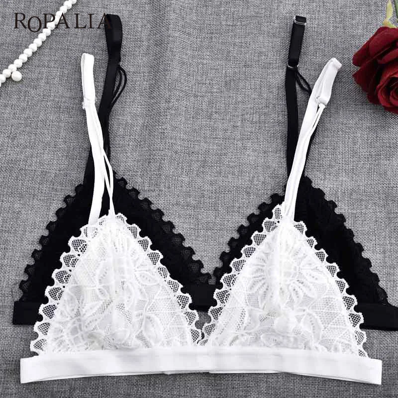 Sexy Women Bra Lingerie Bustier Wireless Transparent Seamless Lace Floral Bra Wire Bralette Top Brassiere Sheer Bras For Women 
Sexy Women Bra Lingerie Bustier Wireless Transparent Seamless Lace Floral Bra Wire Bralette Top Brassiere Sheer Bras For Women