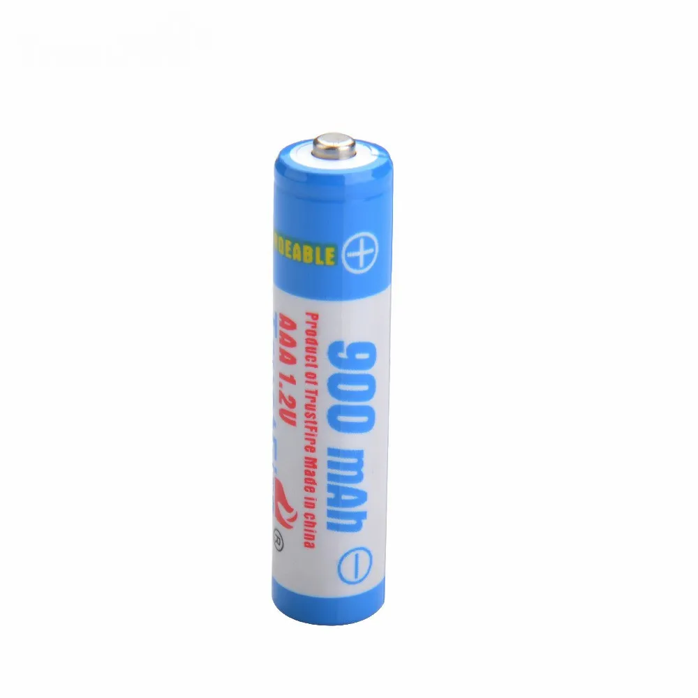 

TrustFire 1.2V 900mAh AAA Ni-MH Battery Smallest Nipple Top 500 Cycle Times Rechargeable Battery for Electronic Toy