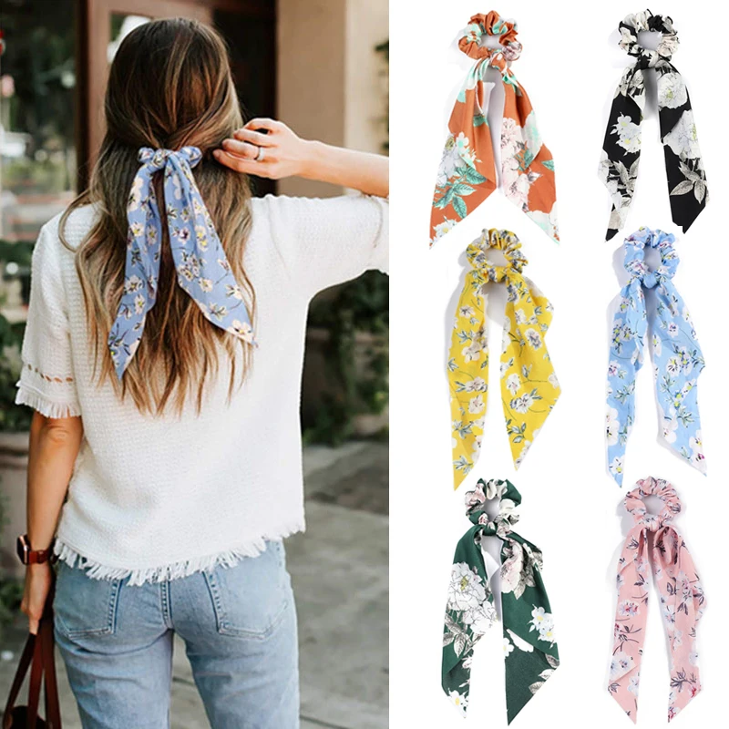 2022 Trendy Fashion Print Bow Ribbon Ponytail Scarf Hair Tie Scrunchies Women Girls Elastic Hair Bands Headband Hair Accessories
2022 Trendy Fashion Print Bow Ribbon Ponytail Scarf Hair Tie Scrunchies Women Girls Elastic Hair Bands Headband Hair Accessories