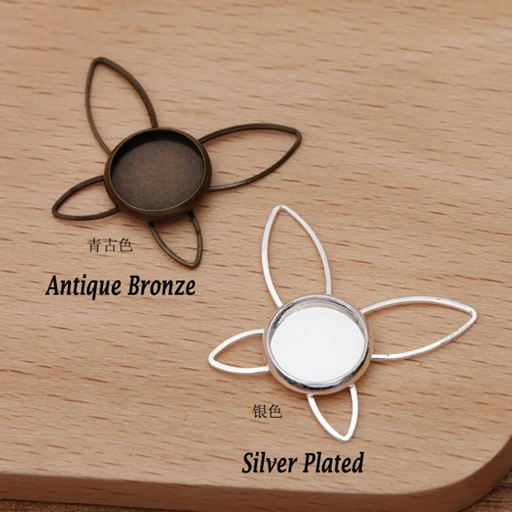 100pcs silver plated antique bronze 25mm butterfly sheet into 10mm tray bezel blank pendant base cabochon settings
100pcs silver plated antique bronze 25mm butterfly sheet into 10mm tray bezel blank pendant base cabochon settings