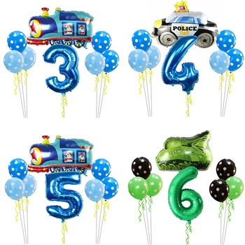 DIY Cartoon Car Ballons Fire truck Train tank Foil Balloon Globos Children 1 2 3th Gifts Birthday Party Decorations Kids balls
DIY Cartoon Car Ballons Fire truck Train tank Foil Balloon Globos Children 1 2 3th Gifts Birthday Party Decorations Kids balls