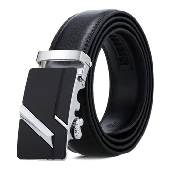 Top quality classical style fashion men black color genuine leather men belts Automatic Buckle Designer men belt 200810-11 
Top quality classical style fashion men black color genuine leather men belts Automatic Buckle Designer men belt 200810-11