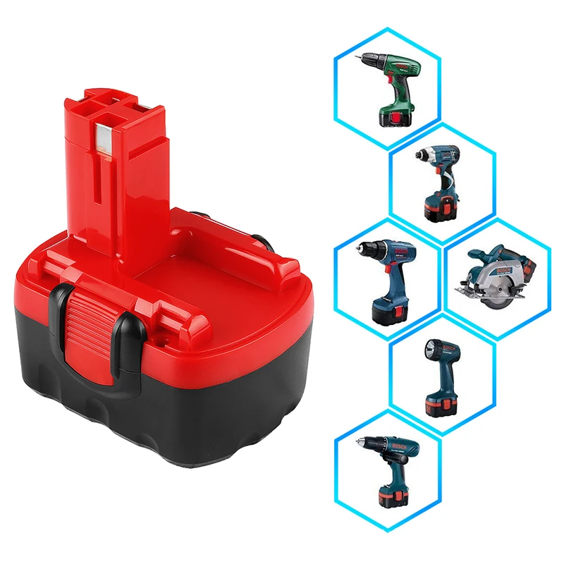 For BOSCH BAT038 14.4V 3000mAh Ni-MH Rechargeable Battery for BOSCH BAT040 BAT140 BAT159 BAT041 Power Tool Battery Cordless Dril
For BOSCH BAT038 14.4V 3000mAh Ni-MH Rechargeable Battery for BOSCH BAT040 BAT140 BAT159 BAT041 Power Tool Battery Cordless Dril