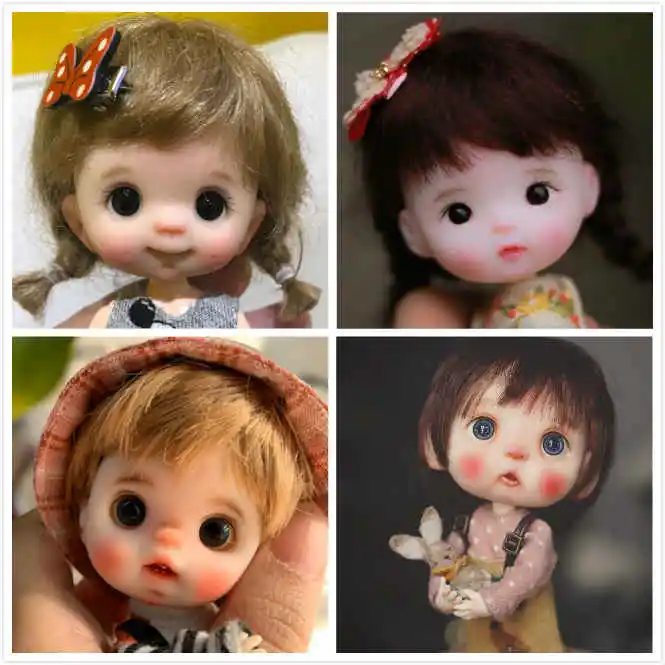 Кукла OB11 на заказ 1/8 BJD куклы OB DIY полимерная глина 2020 | Игрушки и хобби