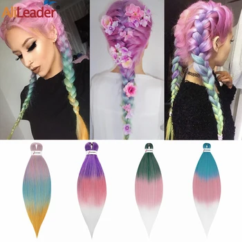 Alileader 20"26" Ez Braids Rainbow Pre Stretched Braiding Hair 60Color Ez Braids Professional Braiding Hair Yaki Synthetic Hair
Alileader 20"26" Ez Braids Rainbow Pre Stretched Braiding Hair 60Color Ez Braids Professional Braiding Hair Yaki Synthetic Hair
