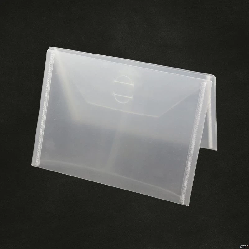 

5pcs Resealable Clear Plastic Seal Bags Storage Case For Cutting Dies Stencil Album Stamp Crafts