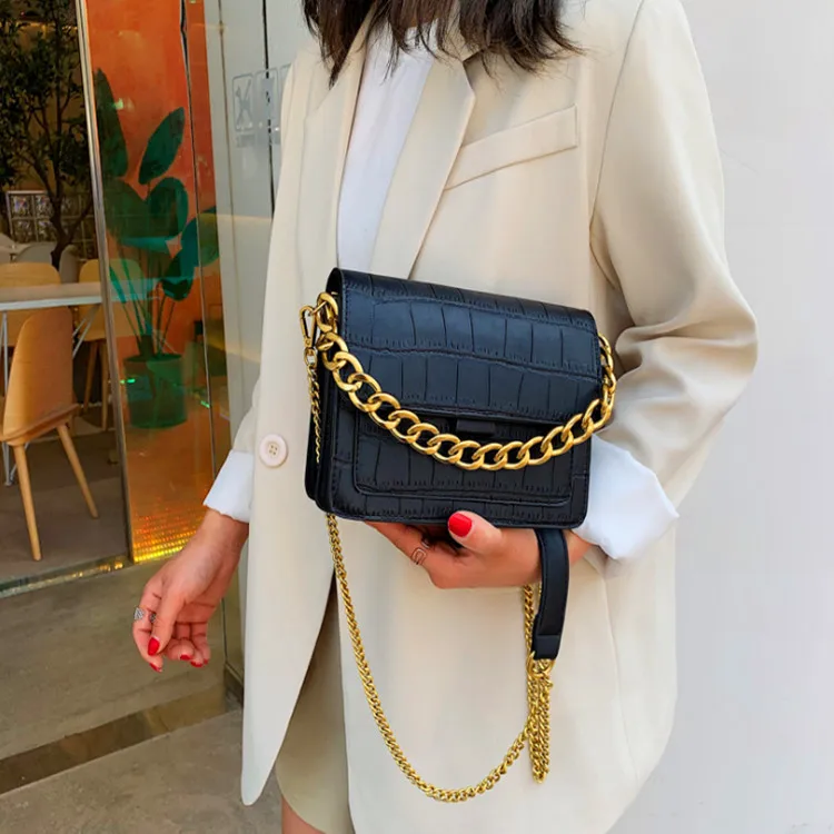 Ozhouzhan Versatile WOMEN'S Bag Crocodile Pattern Stereotypes New Style Shoulder Bag Handbag Western Style Versatile Chain Shoul
Ozhouzhan Versatile WOMEN'S Bag Crocodile Pattern Stereotypes New Style Shoulder Bag Handbag Western Style Versatile Chain Shoul