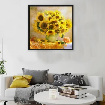 GTBL 5D DIY Diamond Sunflower Arrangement Flower Vase Cross Stitch Diamond Embroidery Mosaic Diamond Home Decor
GTBL 5D DIY Diamond Sunflower Arrangement Flower Vase Cross Stitch Diamond Embroidery Mosaic Diamond Home Decor