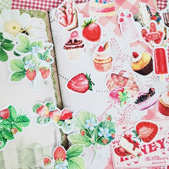 100Pcs Strawberry Afternoon Tea Sticker DIY Craft Scrapbooking Album Junk Journal Happy Planner Decorative Stickers
100Pcs Strawberry Afternoon Tea Sticker DIY Craft Scrapbooking Album Junk Journal Happy Planner Decorative Stickers