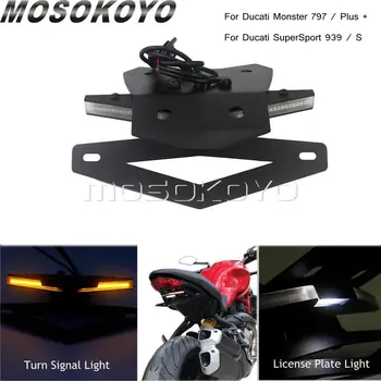 CNC Motorcycle Complete Fender Eliminator Kit Tail Tidy License Plate Bracket w/ LED Turn Signal Light For Ducati SuperSport 939
CNC Motorcycle Complete Fender Eliminator Kit Tail Tidy License Plate Bracket w/ LED Turn Signal Light For Ducati SuperSport 939