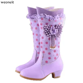 Weoneit Autumn Winter New Children Boots Girls PU Leather Boots Fashion Boots High Children Princess Girls Shoes Size 27-38
Weoneit Autumn Winter New Children Boots Girls PU Leather Boots Fashion Boots High Children Princess Girls Shoes Size 27-38
