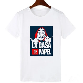 Showtly La Casa De Papel T Shirt Men Women Unisex Tops Design Money Heist Tees TV Series Short Sleeve House of Papel
Showtly La Casa De Papel T Shirt Men Women Unisex Tops Design Money Heist Tees TV Series Short Sleeve House of Papel