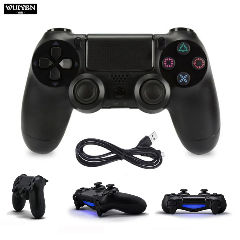 WUIYBN Gamepad Wireless Bluetooth PS4 Controller Joystick For SONY Dualshock 4 PlayStation 4 Game Machine PC Steam
WUIYBN Gamepad Wireless Bluetooth PS4 Controller Joystick For SONY Dualshock 4 PlayStation 4 Game Machine PC Steam