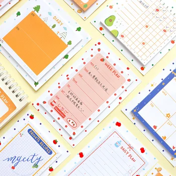 12 pcs/Lot Cartoon sticky notes Cute fruit diary Daily weekly plan adhesive post memo Marker it planner Office School A6686 
12 pcs/Lot Cartoon sticky notes Cute fruit diary Daily weekly plan adhesive post memo Marker it planner Office School A6686