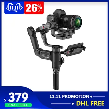 Zhiyun Crane 3 Lab 3-Axis Wireless Handheld Gimbal ViaTouch Control Stabilizer for Sony A7M3 A7R3,Canon 1DX II 6D ,Nikon DSLR
Zhiyun Crane 3 Lab 3-Axis Wireless Handheld Gimbal ViaTouch Control Stabilizer for Sony A7M3 A7R3,Canon 1DX II 6D ,Nikon DSLR