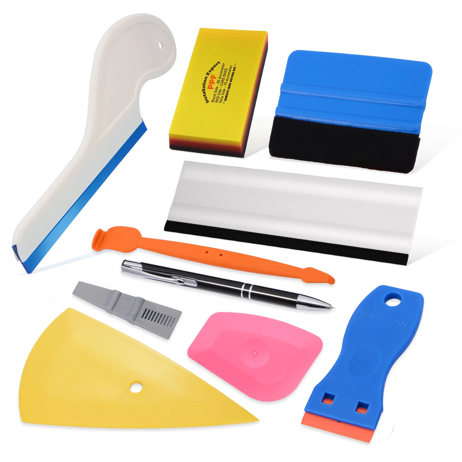 EHDIS Car Protective Film Tools Kit Vinyl Foil Wrapping Scraper Squeegee Window Tint Water Wiper Sticker Remover Cleaning Tool
EHDIS Car Protective Film Tools Kit Vinyl Foil Wrapping Scraper Squeegee Window Tint Water Wiper Sticker Remover Cleaning Tool