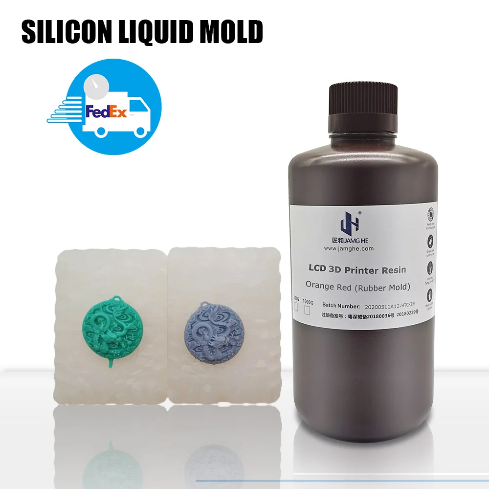 Jamghe Liquid Silicon Mold Resin Jewelry Design Resin 3D Printer Dlp For Kelant 3DPrinter Resin Brown Case Impressora 3D Resina
Jamghe Liquid Silicon Mold Resin Jewelry Design Resin 3D Printer Dlp For Kelant 3DPrinter Resin Brown Case Impressora 3D Resina