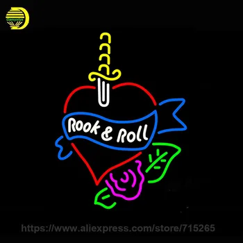 ROCK AND ROLL Neon Light Signs Glass tube neon lamp For room Bedroom Decor Beer bar signs wall lights party decoration light
ROCK AND ROLL Neon Light Signs Glass tube neon lamp For room Bedroom Decor Beer bar signs wall lights party decoration light