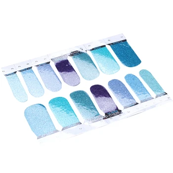 New Fashion Glitter Nail Polish Strips Nail Polish Applique Apps Strips Nail Stickers Gradient Series Nail Sticker Applique Qj-C
New Fashion Glitter Nail Polish Strips Nail Polish Applique Apps Strips Nail Stickers Gradient Series Nail Sticker Applique Qj-C