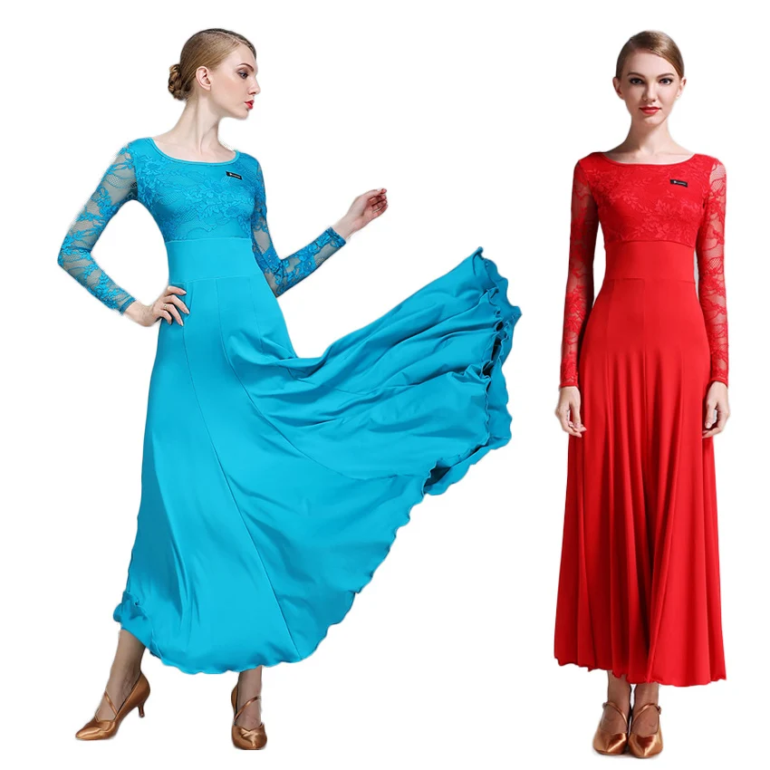 Standard Ballroom Costumes Dress for Women Gypsy Spanish Flamenco Solid Evening Party Elegant Dress Lace Waltz Dance Costumes
Standard Ballroom Costumes Dress for Women Gypsy Spanish Flamenco Solid Evening Party Elegant Dress Lace Waltz Dance Costumes