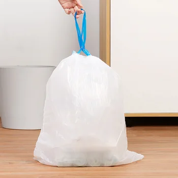 Drawstring Garbage Trash Bag Portable Strong Leakproof Home Dustbin Large Bags Extra-Thick Plastic Drawstring Trash Bag
Drawstring Garbage Trash Bag Portable Strong Leakproof Home Dustbin Large Bags Extra-Thick Plastic Drawstring Trash Bag