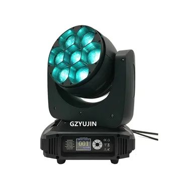 High Power 7*40W RGBW LED Bee Eyes Beam Wash Zoom Effect Moving Head Stage Light For Wedding Party
High Power 7*40W RGBW LED Bee Eyes Beam Wash Zoom Effect Moving Head Stage Light For Wedding Party