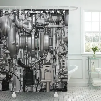 Truck Diesel Engine Close Up Complex Gear Shower Curtain Waterproof Polyester Fabric 72 x 72 inches Set with Hooks 
Truck Diesel Engine Close Up Complex Gear Shower Curtain Waterproof Polyester Fabric 72 x 72 inches Set with Hooks