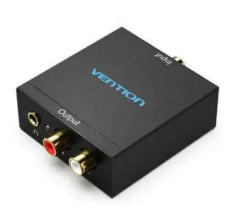 Digital to Analog Audio Converter DAC Digital SPDIF Optical to Analog L/R RCA Converter for PS3 HD DVD PS4 TV Home
Digital to Analog Audio Converter DAC Digital SPDIF Optical to Analog L/R RCA Converter for PS3 HD DVD PS4 TV Home