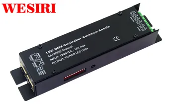 3 Channel DMX Decoder 3CH DMX512 RGB Dimmer Controller with RJ45 Max 5A Each Channel for LED Strip Lights Module
3 Channel DMX Decoder 3CH DMX512 RGB Dimmer Controller with RJ45 Max 5A Each Channel for LED Strip Lights Module