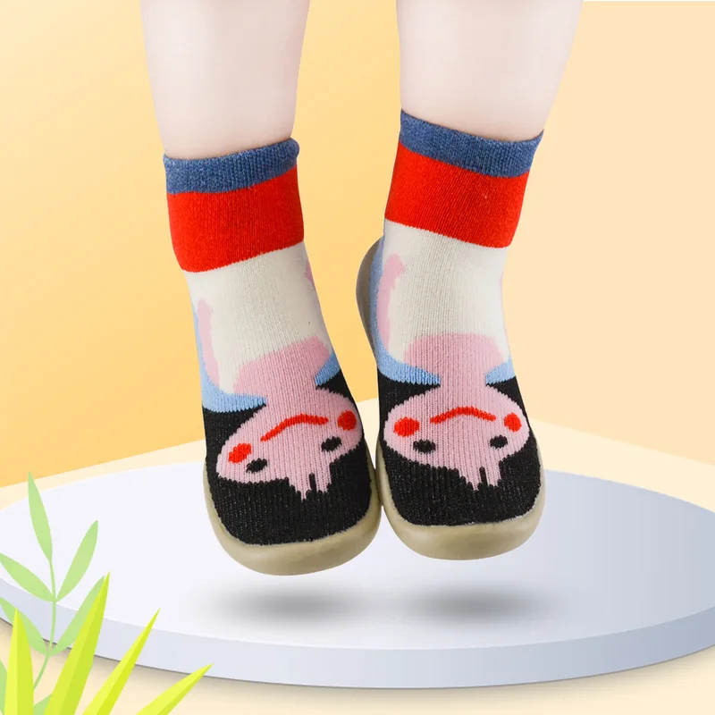 Si ka Rabbit Baby Floor Shoes Autumn And Winter New Style Children wa zi xie Anti-slip Soft Bottom Baby Floor Socks 
Si ka Rabbit Baby Floor Shoes Autumn And Winter New Style Children wa zi xie Anti-slip Soft Bottom Baby Floor Socks