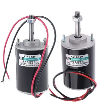 12/24V 30W Permanent Magnet Electric DC Motor High Speed CW/CCW For DIY Generator 
12/24V 30W Permanent Magnet Electric DC Motor High Speed CW/CCW For DIY Generator