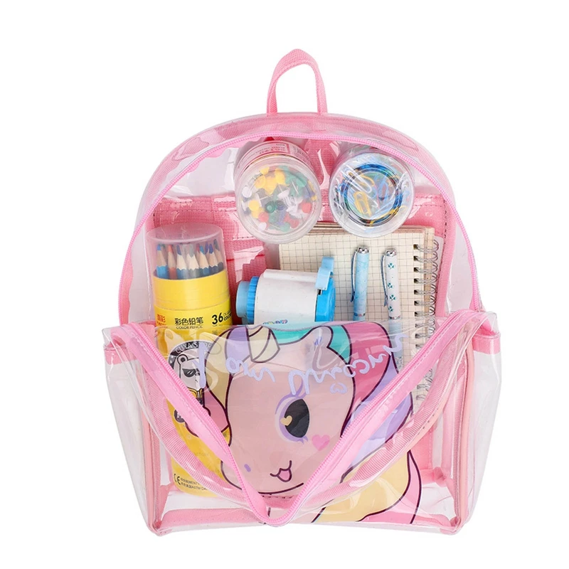 Unicorn Transparent School Bag Unicorn Transparent School Bag