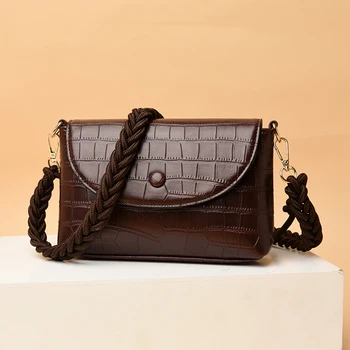 Women Messenger Saddle Bag Fashion PU Leather Solid Retro Shoulder Travel Bags Casual Ladies Girls Crossbody Handbags
Women Messenger Saddle Bag Fashion PU Leather Solid Retro Shoulder Travel Bags Casual Ladies Girls Crossbody Handbags