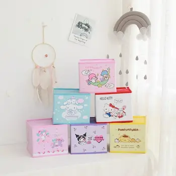 Cartoon melody little twin stars PU double drawer storage box student desktop storage drawer type collapsible finishing box
Cartoon melody little twin stars PU double drawer storage box student desktop storage drawer type collapsible finishing box