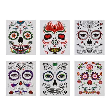 6pcs Facial Stickers Personality Creepy Halloween Decorative Decoration Tattoo Stickers Face Sticker Facial Tattoo Stickers
6pcs Facial Stickers Personality Creepy Halloween Decorative Decoration Tattoo Stickers Face Sticker Facial Tattoo Stickers