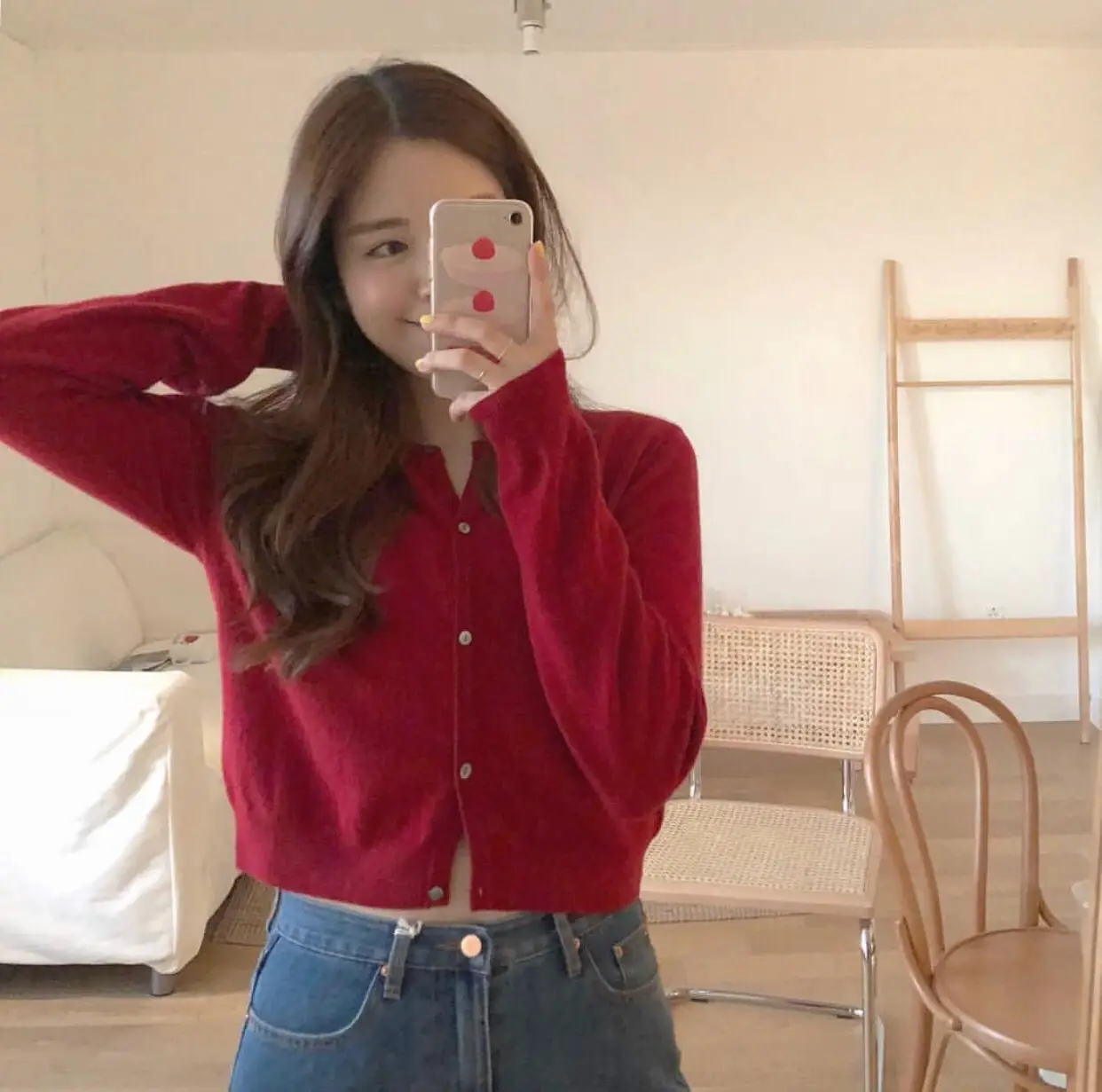 Good Lady Sweater Women Short Cardigan Simple Design Kawaii Knitted Top Jersey Mujer Pull Femme
Good Lady Sweater Women Short Cardigan Simple Design Kawaii Knitted Top Jersey Mujer Pull Femme