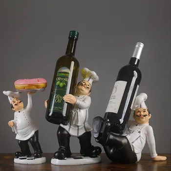 Multistyle Resin Chef Character Figurine Home Decoration Accessories Wine Rack Coffee Shop Restaurant Decoration Crafts Gifts
Multistyle Resin Chef Character Figurine Home Decoration Accessories Wine Rack Coffee Shop Restaurant Decoration Crafts Gifts