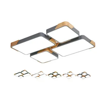 Nordic Ceiling Light Rectangular Wrought Iron LED Lights Living Room Lamp Atmosphere Personality Log Hall Restaurant Lights
Nordic Ceiling Light Rectangular Wrought Iron LED Lights Living Room Lamp Atmosphere Personality Log Hall Restaurant Lights