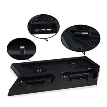 4in1 PS4 Air Flow Cooling Station Vertical Stand with 2 Controller Charging Dock
4in1 PS4 Air Flow Cooling Station Vertical Stand with 2 Controller Charging Dock