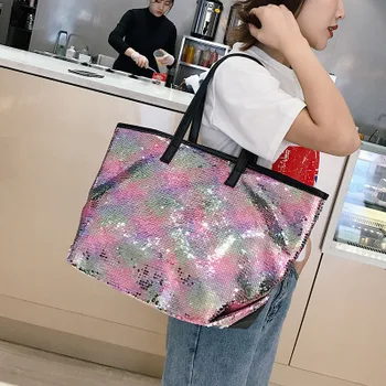 bags for women 2019 Sequin laser bag travel duffel women beach shoulder bag large capacity Travel Business girl Handbags
bags for women 2019 Sequin laser bag travel duffel women beach shoulder bag large capacity Travel Business girl Handbags