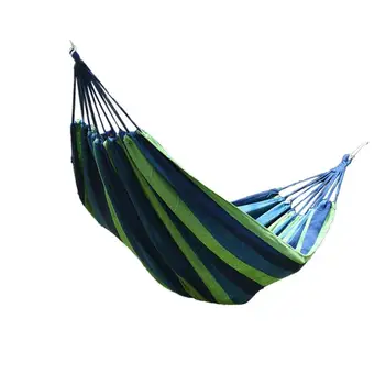 Canvas Single Double Hammock Anti-Rollover Bending Stick Hammock Swing Ice Mesh-Shaped Stick Hammock 
Canvas Single Double Hammock Anti-Rollover Bending Stick Hammock Swing Ice Mesh-Shaped Stick Hammock