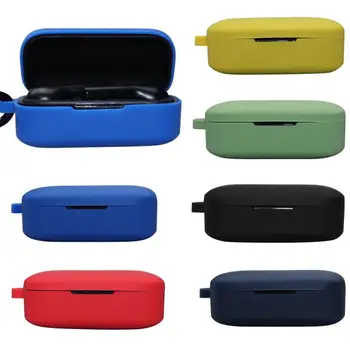 For QCY T5 Case Wireless Bluetooth Earphone Silicone Protection Case Cover Portable Protective Case with Anti-lost Buckle
For QCY T5 Case Wireless Bluetooth Earphone Silicone Protection Case Cover Portable Protective Case with Anti-lost Buckle