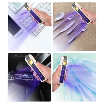 Ultraviolet Disinfection Lamp UVC Healthy Handheld Portable Sterilizer Folding USB Germicidal Flashlight Disinfection Lamp
Ultraviolet Disinfection Lamp UVC Healthy Handheld Portable Sterilizer Folding USB Germicidal Flashlight Disinfection Lamp