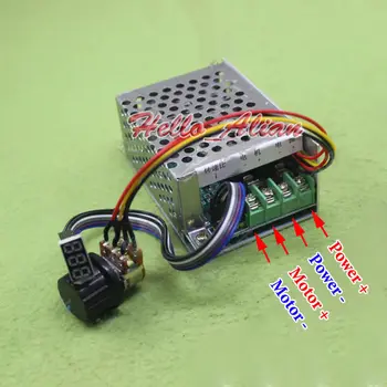 DC 6V-60V 12V 24V 48V 60V 30A PWM DC Motor Speed Controller 0-100% Speed Regulator Tape Switch LED Display High Power
DC 6V-60V 12V 24V 48V 60V 30A PWM DC Motor Speed Controller 0-100% Speed Regulator Tape Switch LED Display High Power