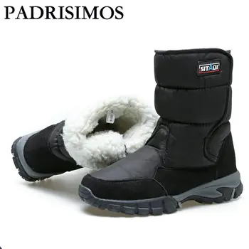 PADRISIMOS Big Size Men Boots Black Winter Shoes Male Size 48 Snow Boot Warm Fur Insole Rubber Out Sole Buckle Man JSH-M934
PADRISIMOS Big Size Men Boots Black Winter Shoes Male Size 48 Snow Boot Warm Fur Insole Rubber Out Sole Buckle Man JSH-M934